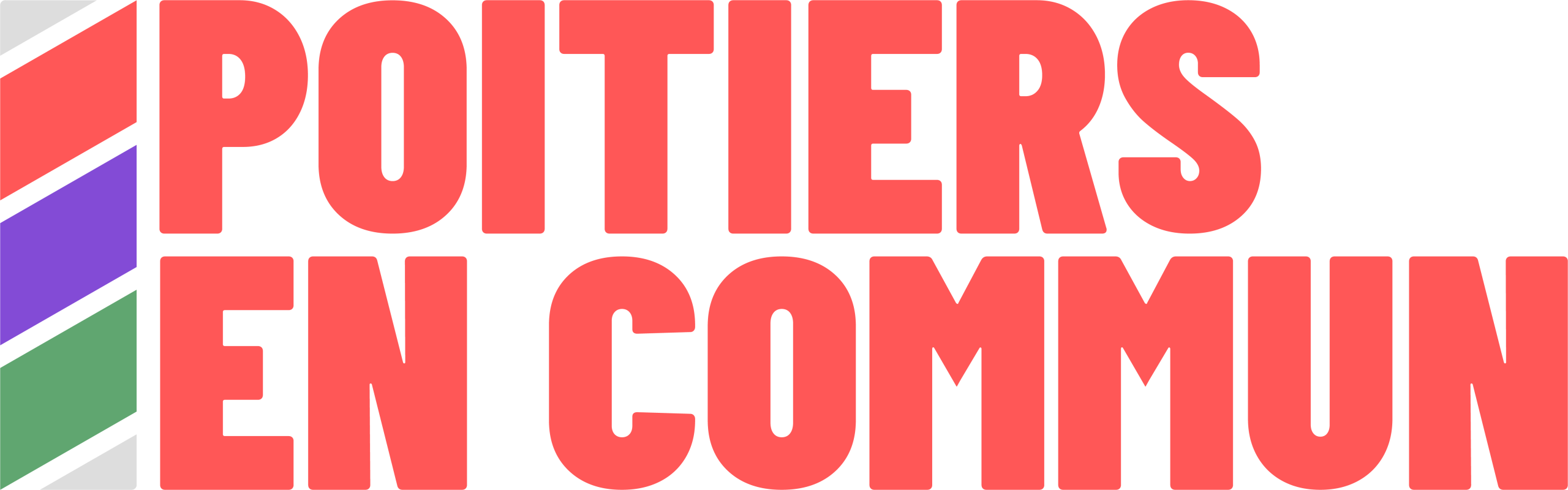 Logo de Poitiers en Commun