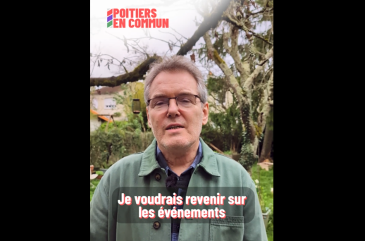 Violence politique : l’appel de Poitiers en Commun